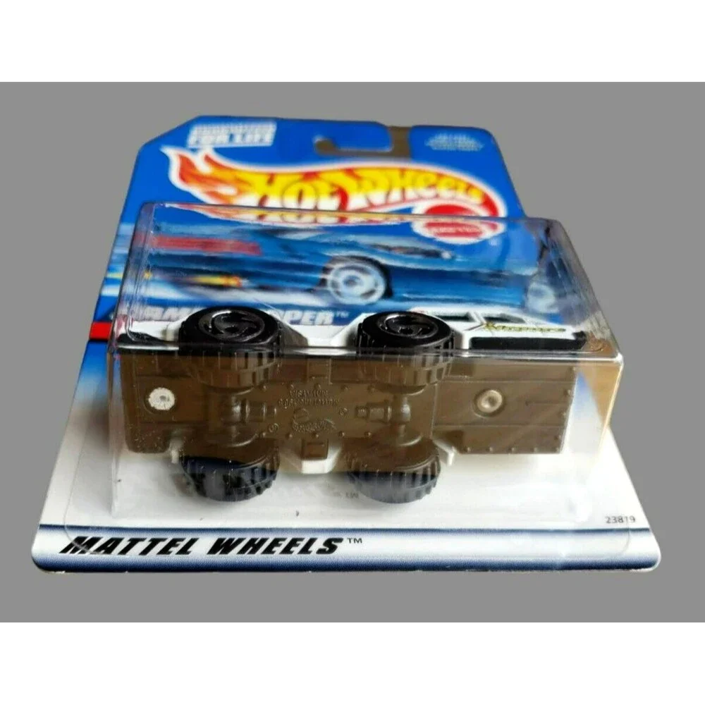 Vintage 1999 Hot Wheels FLAME STOPPER White #1012 MAINLINE 1:64 SB MALAYSIA VAR!